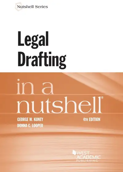Legal Drafting in a Nutshell (Nutshells) 4th Edition, View more