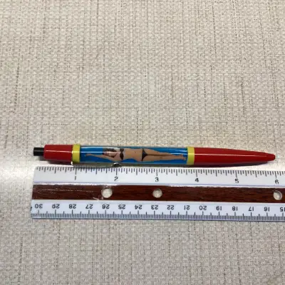 Vintage Vepla Risqué Novelty Nude Girl Pen – Pin-up Style, View more