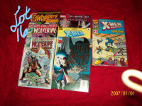 Wolverine/X-Men comic books