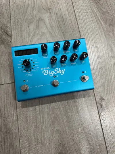 Strymon Bigsky Reverb Pedal, View more