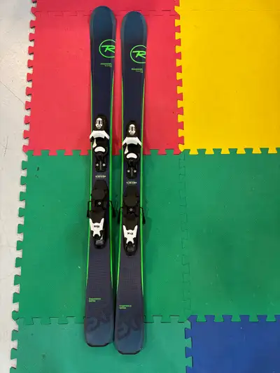 Kids ski 128 Rossignol and bindings, View more