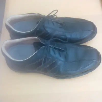 Men's Black Leather Etonic Golf Shoes, View more