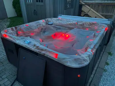 premium leisure hot tub ready to deliver, View more