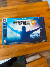 Guitar hero live Wii u brand new