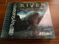 Riven the sequel to Myst PS1