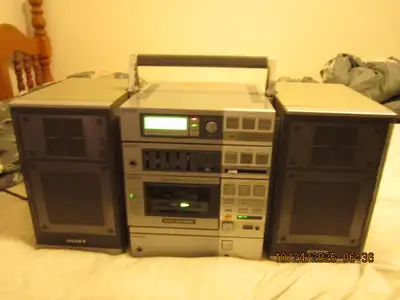 sony fh-7 boombox, View more