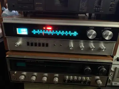 Vintage 70’s Rare Sherwood S-7200 Stereo Receiver-Made In Japan, View more