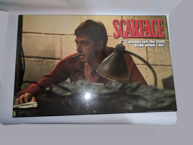 Scarface Wooden Wall Art / Poster in Home Décor & Accents in City of Toronto