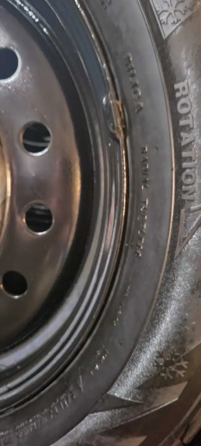 215/60R16 - Bolt pattern: 5×114.3 studless Winter Tires in Tires & Rims in Annapolis Valley - Image 5