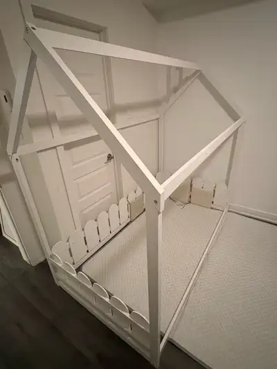 Toddler House Bed Frame fits Twin bed, View more