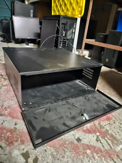 Locking Rackmount Server Cabinet / – Metal – Ventilated, View more