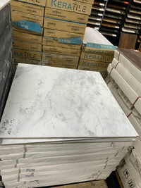 $2.69SF CARRARA POLISHED 24X24 PORCELAIN TILE FOR WALL AND FLOOR