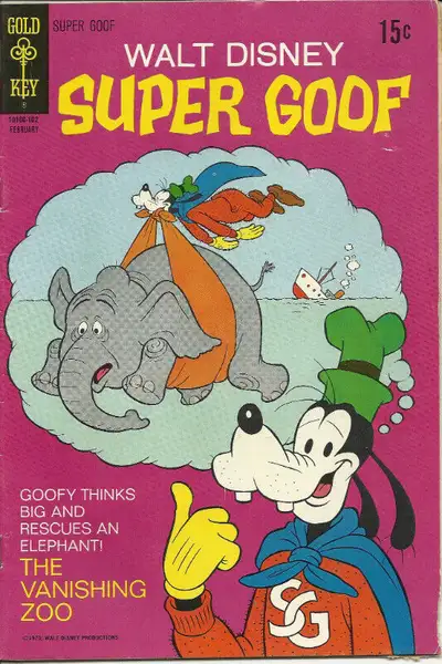 Super Goof #16 ~ Walt Disney ~ Gold Key Comic ~ February 1971, View more
