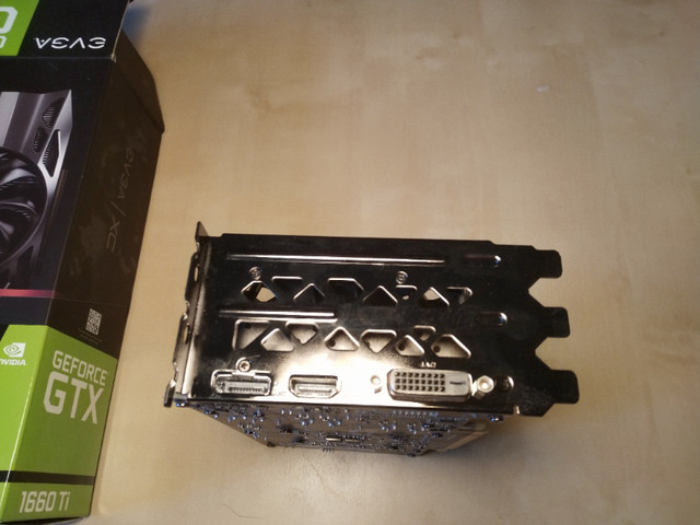 EVGA GEFORCE GTX 1660 Ti 8GB Graphics Card in System Components in Edmonton - Image 2