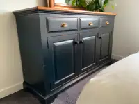 Wood cabinet- modern country