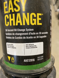 John Deere easy oil change filter 