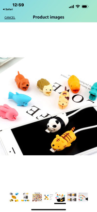 Cute Animal Cable Accessory/Protector 