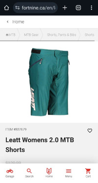 Leatte bike shorts