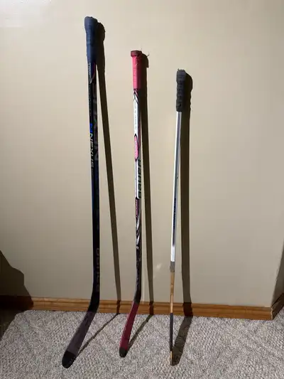  Youth right hand hockey sticks , View more