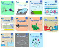 Gr. 9-12 Math/Science/Physics/Chemistry/Biology Course Books BC