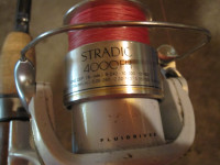 Shimano Stradic 4000 spin reel / Rod