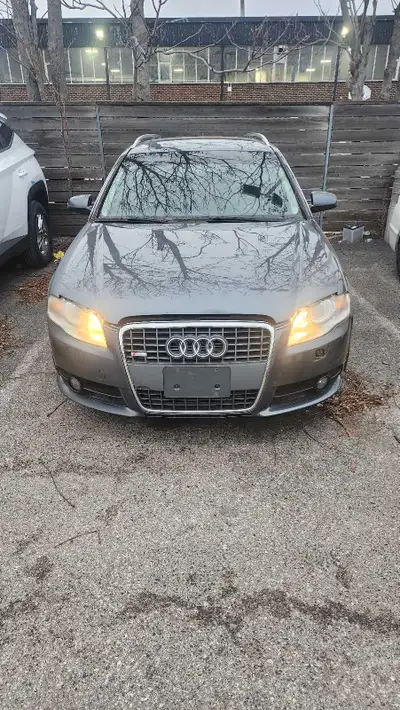 For sale 2008 Audi A4 3.2L s line Avant AS IS Interior in great shape. Exterior of car has some rust...