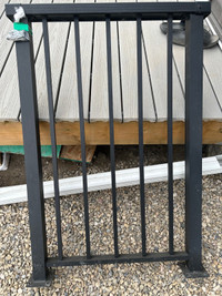 Deck railing, rails 