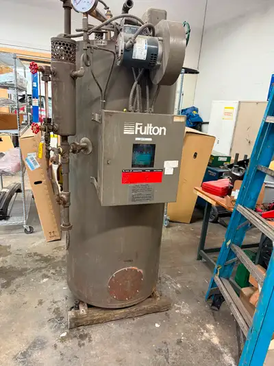 Fulton MOD TCS_15 Y 2004 150 PSI 45 SQF Boiler internals like new ( No Pitting) Pressure tested 150p...