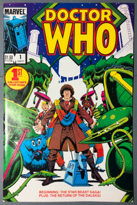 Marvel Comics Doctor Who #1 October 1984