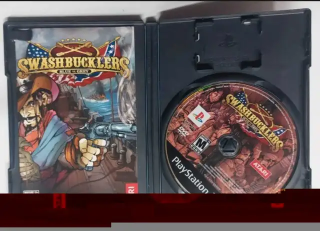 Playstation  2  Video Games SwashBucklers Blue and Grey in Older Generation in Mississauga / Peel Region - Image 3