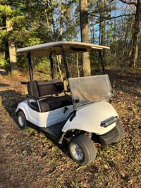 Golf cart gas