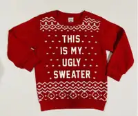 Boys Christmas Sweater Size  4 