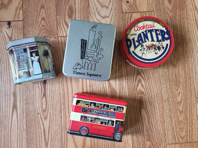 Collection of tins in Arts & Collectibles in Bedford - Image 2