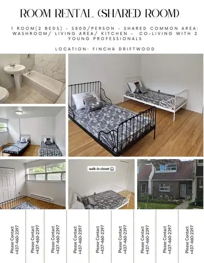 1 Room 2 Beds for Rent! ️ “FEMALE ONLY”