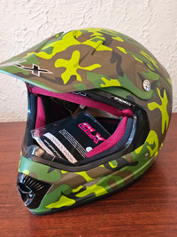 GLX Off Road Motocross ATV Helmet XL  Camo