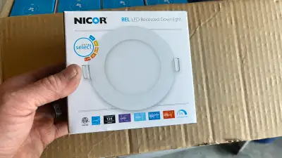 Nicor LED Recessed Downlight, View more