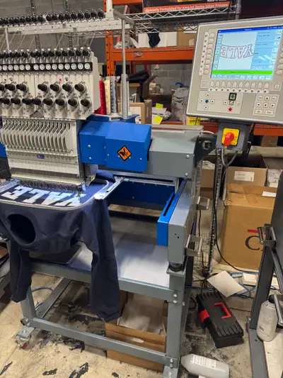 ZSK Sprint Embroidery Machines and Coloreel Unit, View more