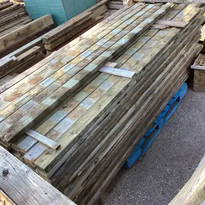 7 foot plus 2x4 pressure treated wood , View more