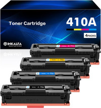 NEW: Toner Cartridge for HP Laserjet Pro 410A, 4 Pack