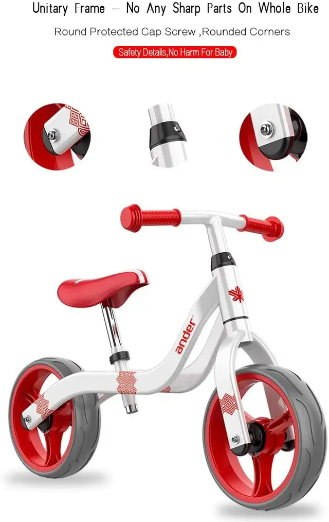 Red *NEW*  Kid Balance Bike, 10.5-inch wheels, Ultra-light in Kids in Ottawa - Image 6