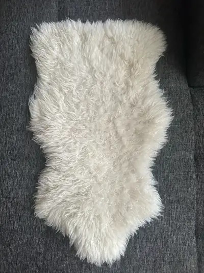Ikea fur carpet, View more