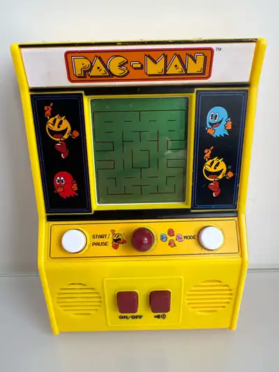Bandai Namco Pac Man Handheld Mini Arcade Retro Pacman Video Game Machine Working conditions