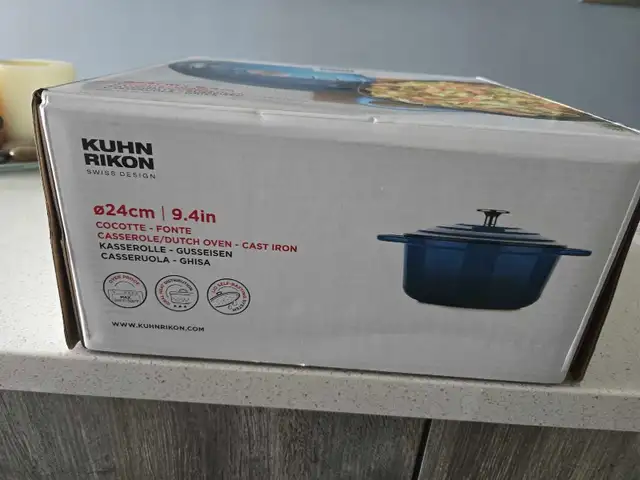 Kuhn Rikon Cast Iron Casserole in Kitchen & Dining Wares in Ottawa - Image 3