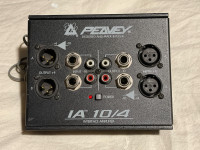 Peavey interface amplifier 10/4