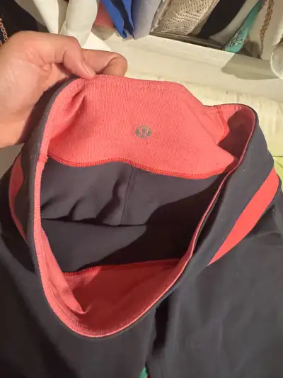 lululemon reversible capri pants size 6 gray , View more