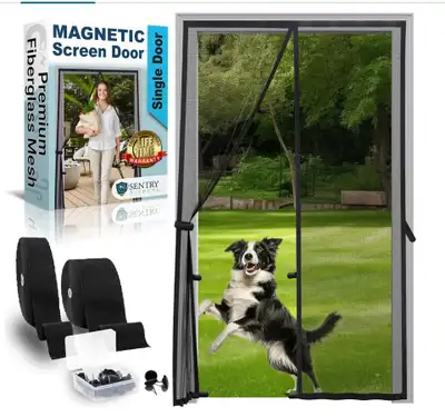 Fiberglass Mesh Magnetic Screen Door, View more