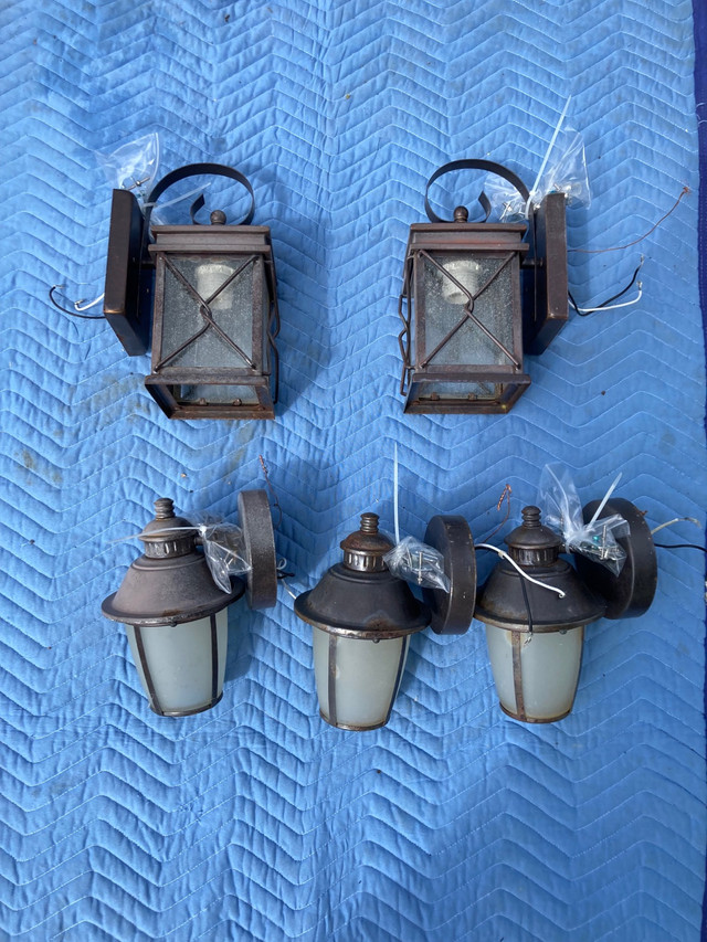 For Sale: Patio / Door Lights (Two Sets) in Outdoor Lighting in Corner Brook