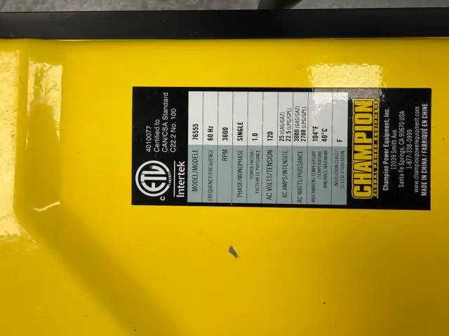 champion Dual Fuel Generator. 561091153106708486