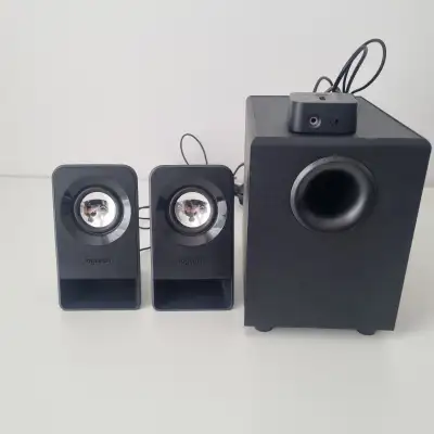 Logitech Z213 Multimedia Speakers with Subwoofer, Compact design, View more