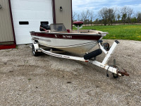 Monarch Aluminum Fishing Boat 16’